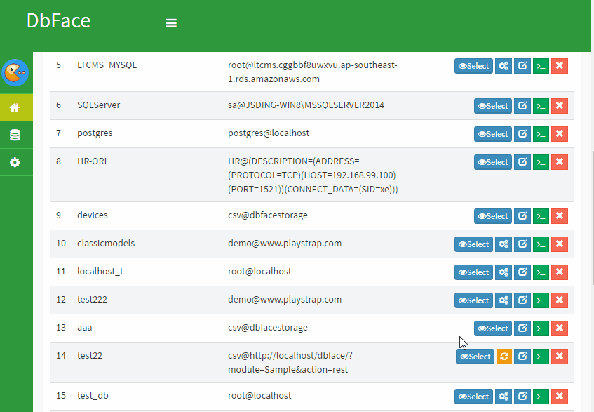 Build reports and dashboards for Firebird in DbFace